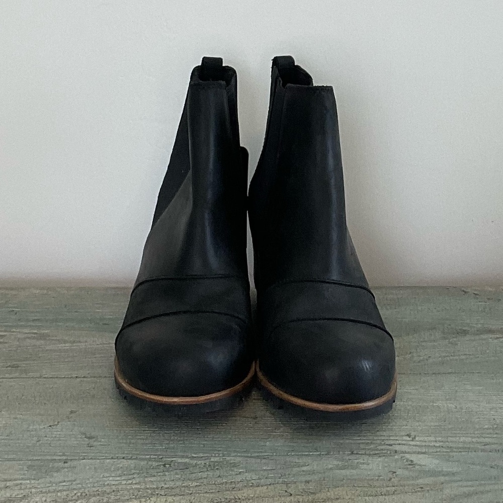 Sorel Black Ankle Boots